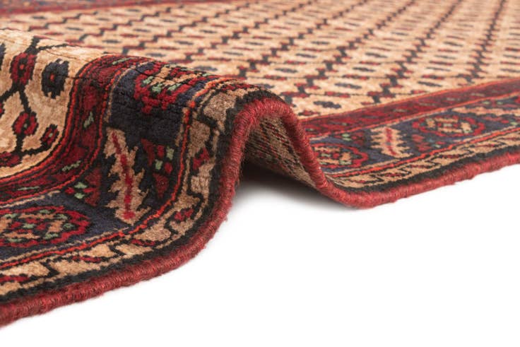 Detail image of 3' 9 x 13' 5 Hamedan Runner Rug