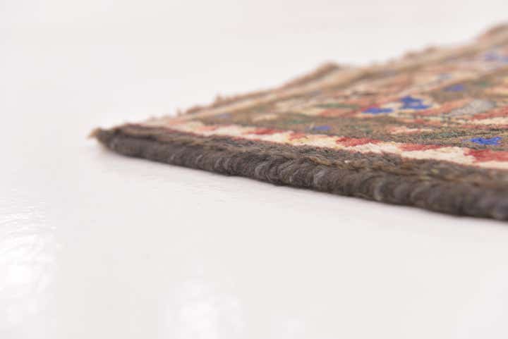 3' 6 x 13' Hand Knotted Hamedan Persian Wool Runner Rug