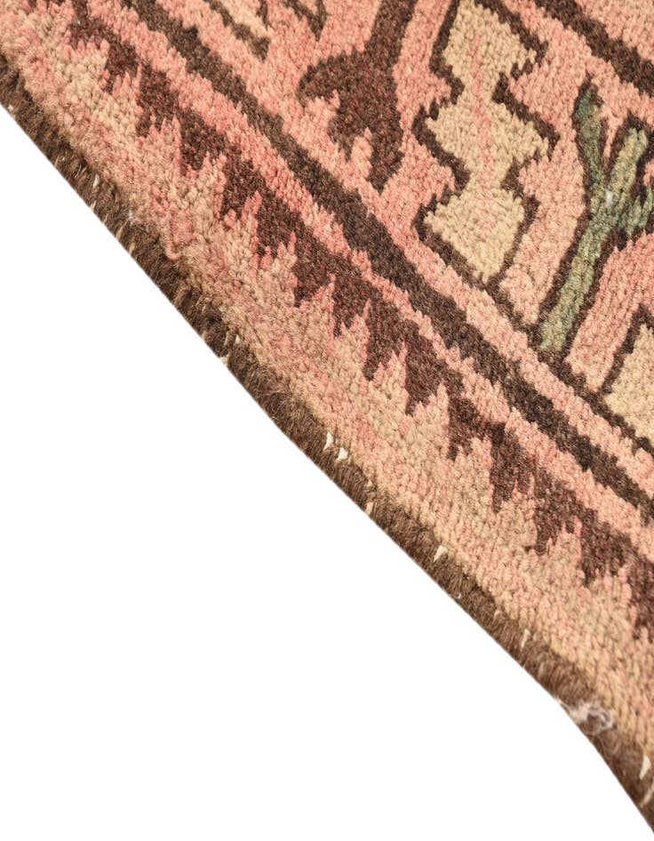 Detail image of 3' 7 x 9'  Hand Knotted Hamedan Persian Wool Runner Rug