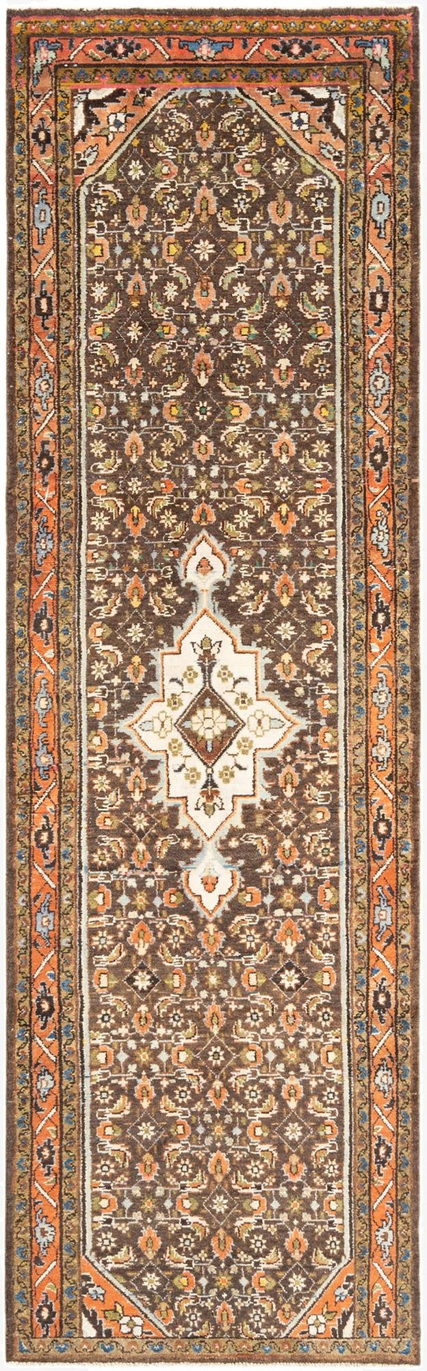 3' 2 x 10' 2 Hamedan Runner Rug