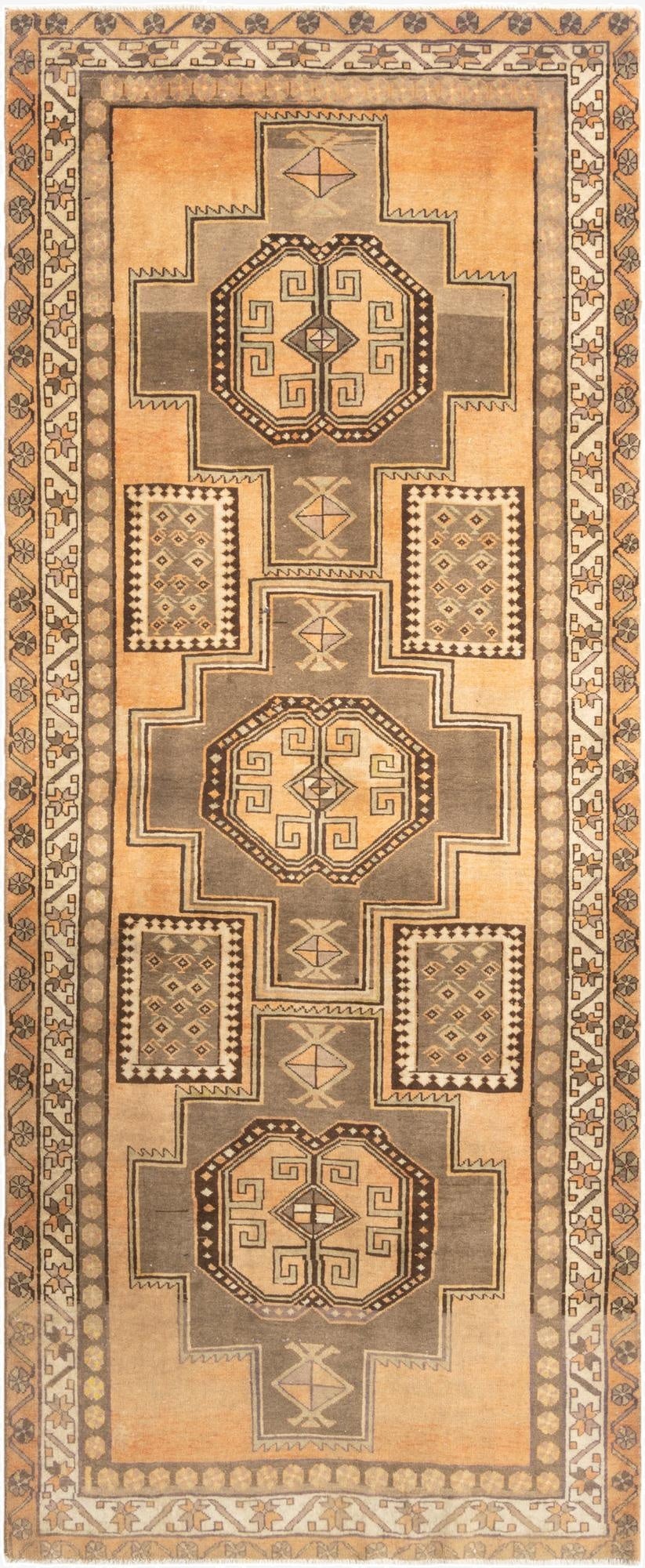 4' 5 x 10' 9 Hamedan Runner Rug