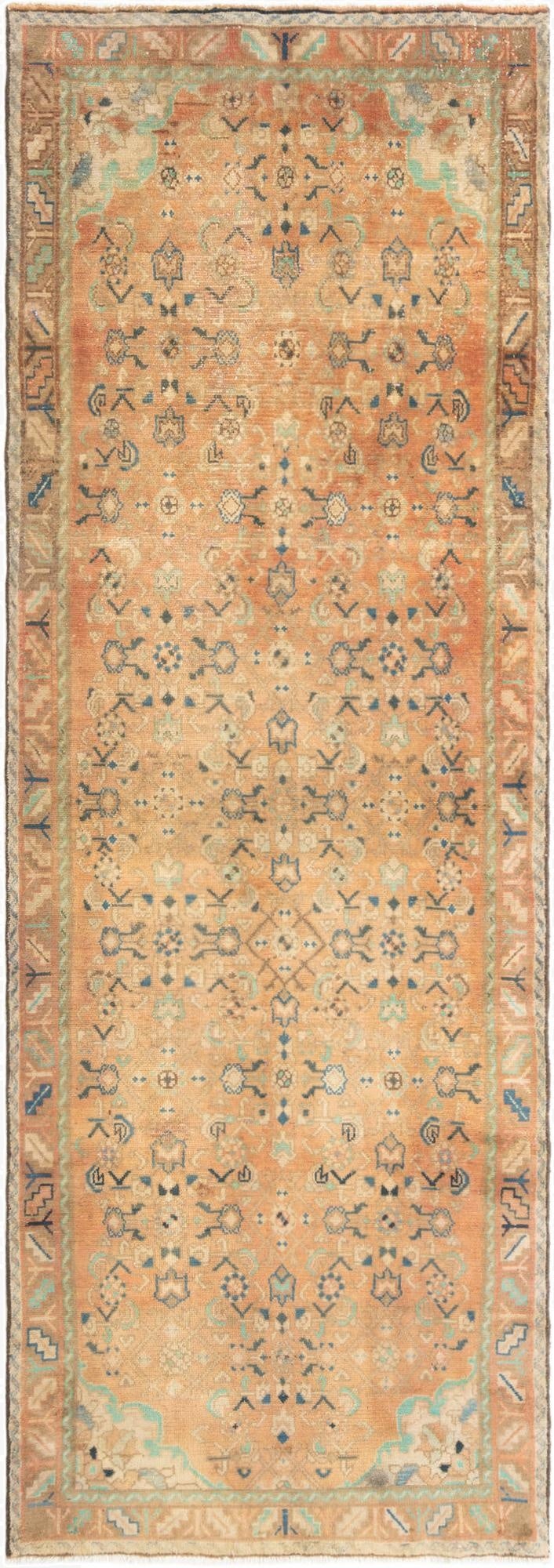 3' 7 x 10' 1 Hamedan Runner Rug