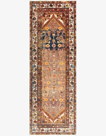 2' 7 x 7' 9 Hamedan Runner Rug