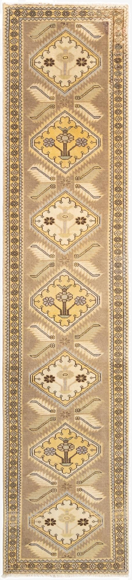 72cm x 342cm Hamedan Runner Rug