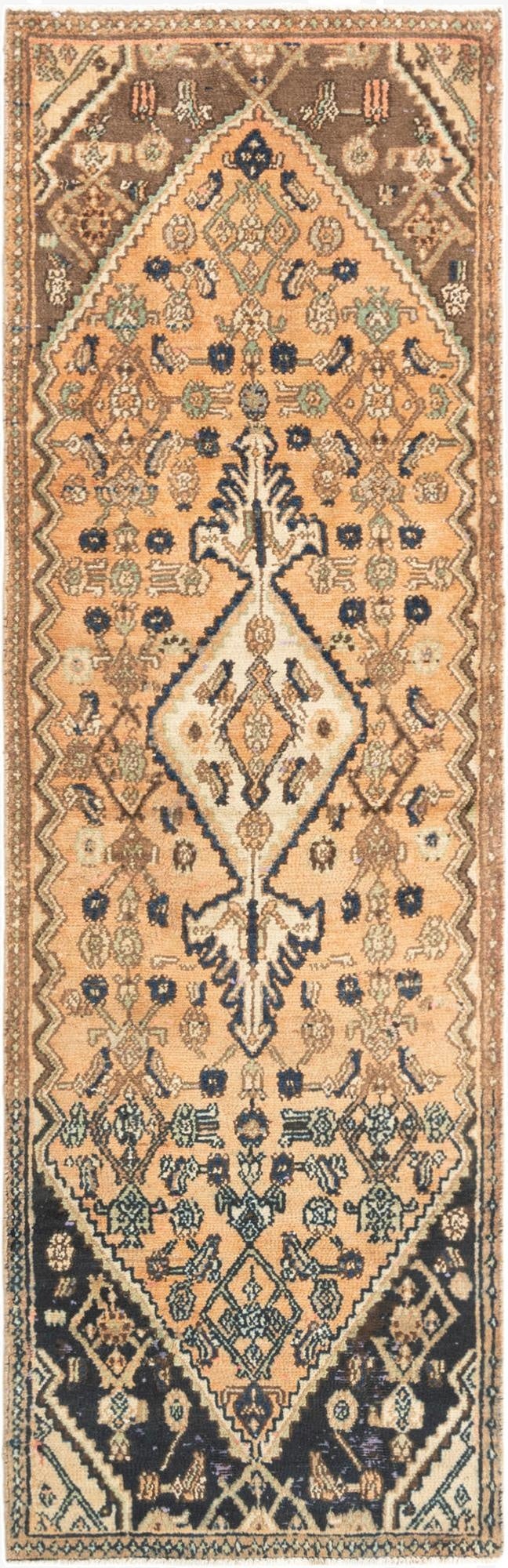 2' 11 x 8' 6 Hamedan Runner Rug