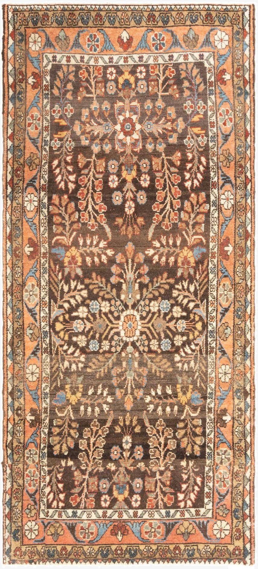 3' 2 x 7' 4 Hamedan Runner Rug