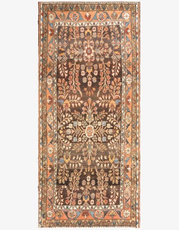 3' 2 x 7' 4 Hamedan Runner Rug