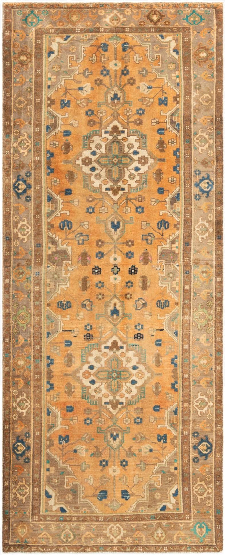 3' 9 x 9' 7 Hamedan Runner Rug