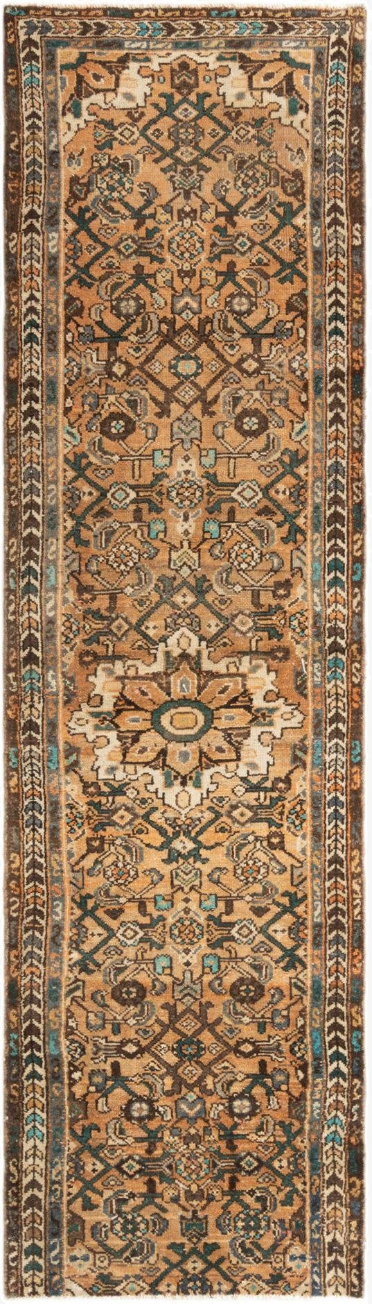2' 4 x 8' 10 Hamedan Runner Rug