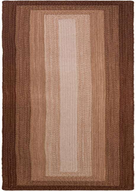 2' 7 x 12' Handmade Hand Braided Wool Runner Rug