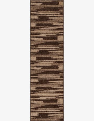 Brown Harvest Runner Rug