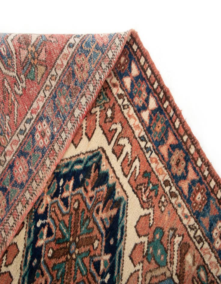 Detail image of 2' 9 x 10' 4 Heriz Wool Runner Rug