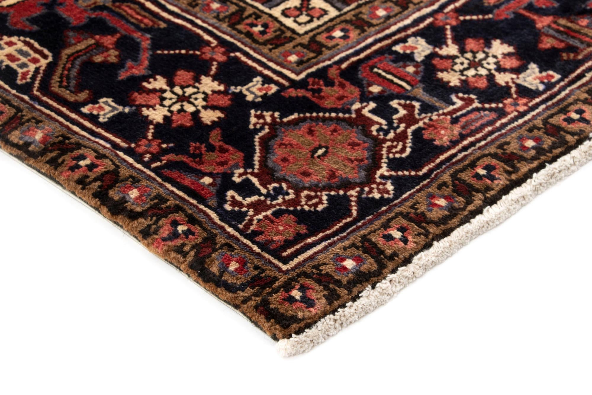 6' 7 x 12' 4 Heriz Wool Runner Rug