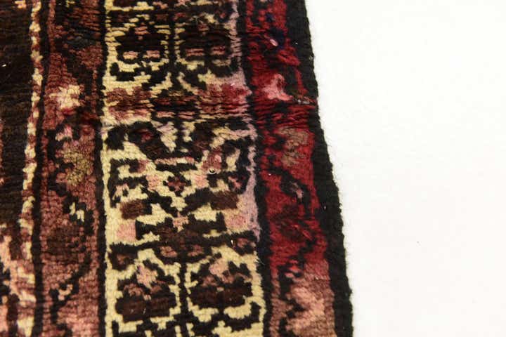 105cm x 305cm anudado a mano Hossainabad Alfombra Persa Lana Pasillera