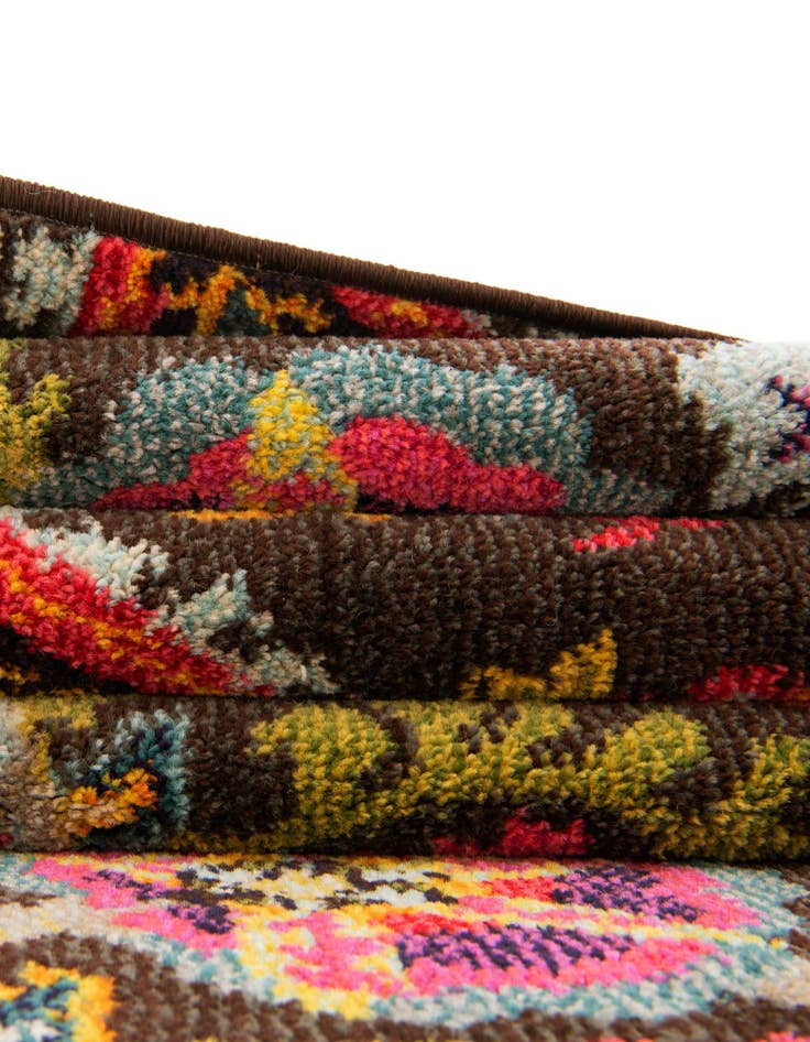 Detail image of 2' 7 x 10' Washable Hyacinth Runner Rug