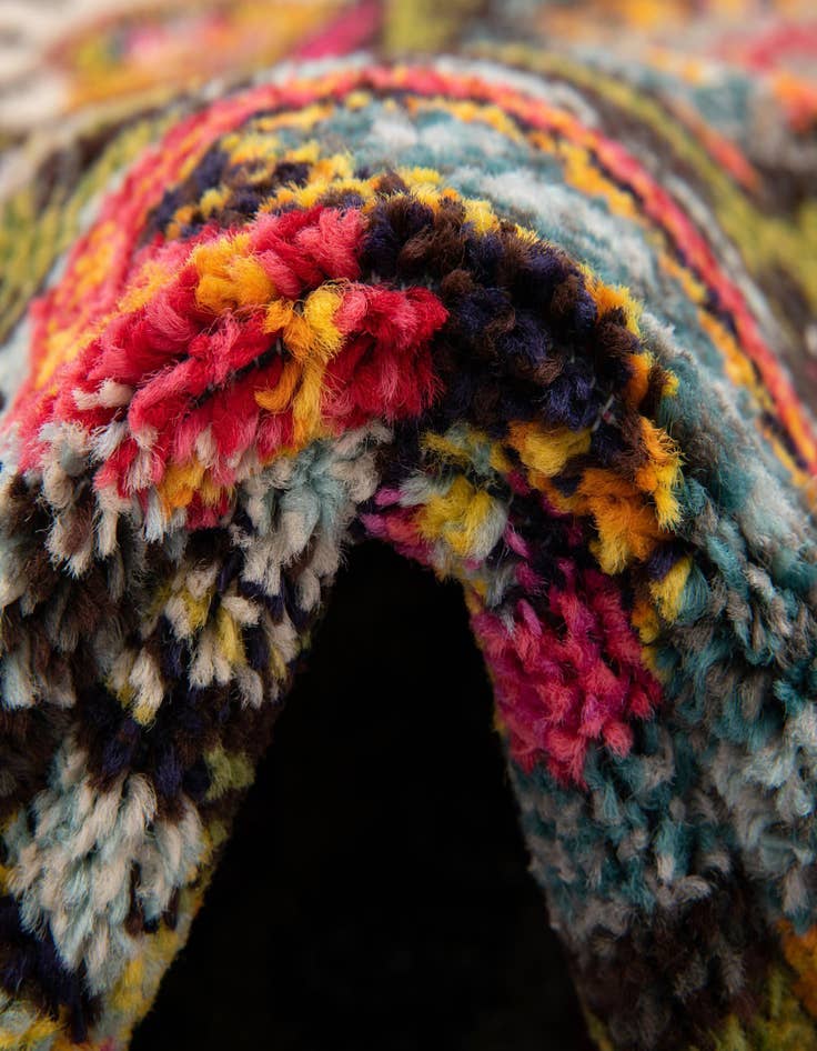 Detail image of 2' 7 x 10' Washable Hyacinth Runner Rug