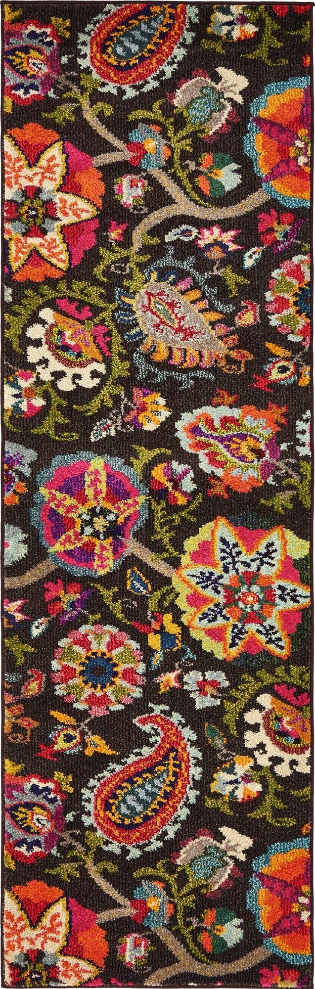 2' 2 x 6' 9 Washable Hyacinth Runner Rug