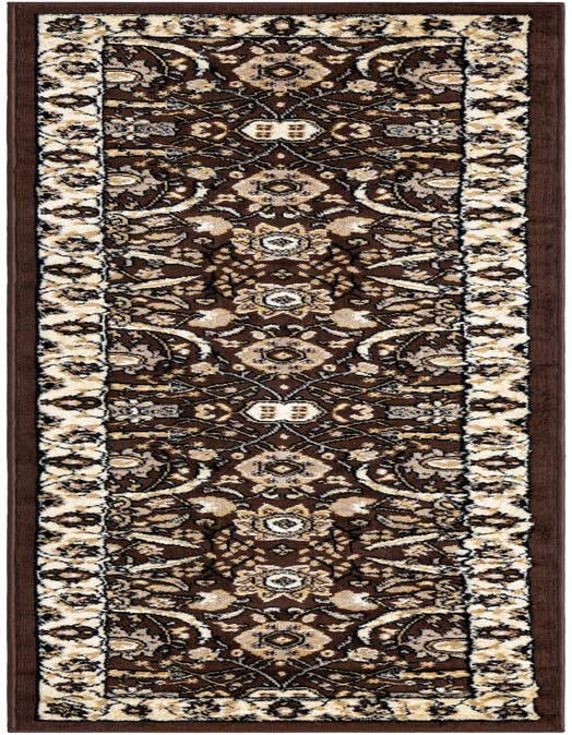 Detail image of 2' x 8' 2 Isfahan Design Runner Rug