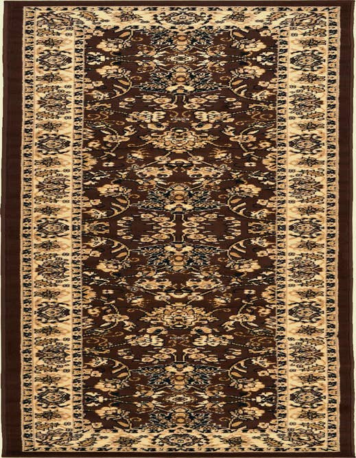 Detail image of 2' 7 x 10' Kashan Design Runner Rug