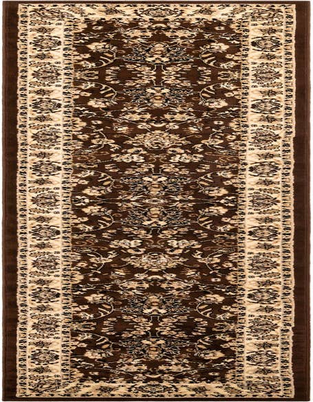 Detail image of 2' 7 x 12' Kashan Design Runner Rug
