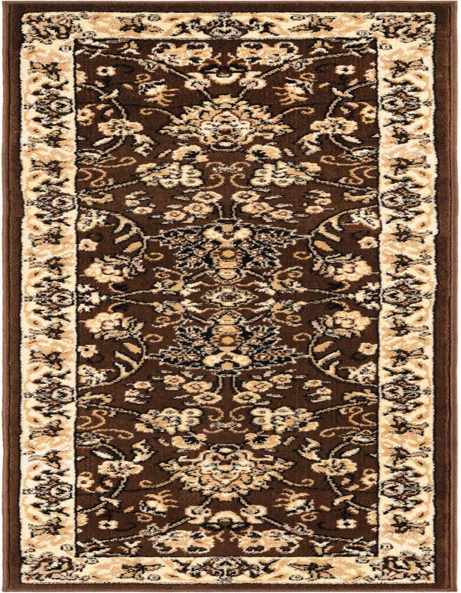 Detail image of 2' x 6' Kashan Design Runner Rug