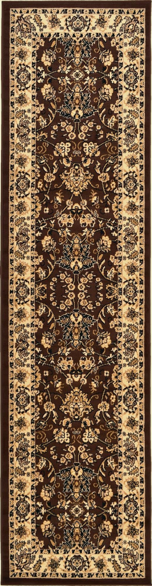 Primary image 2' 7 x 10' Kashan Design Runner Rug