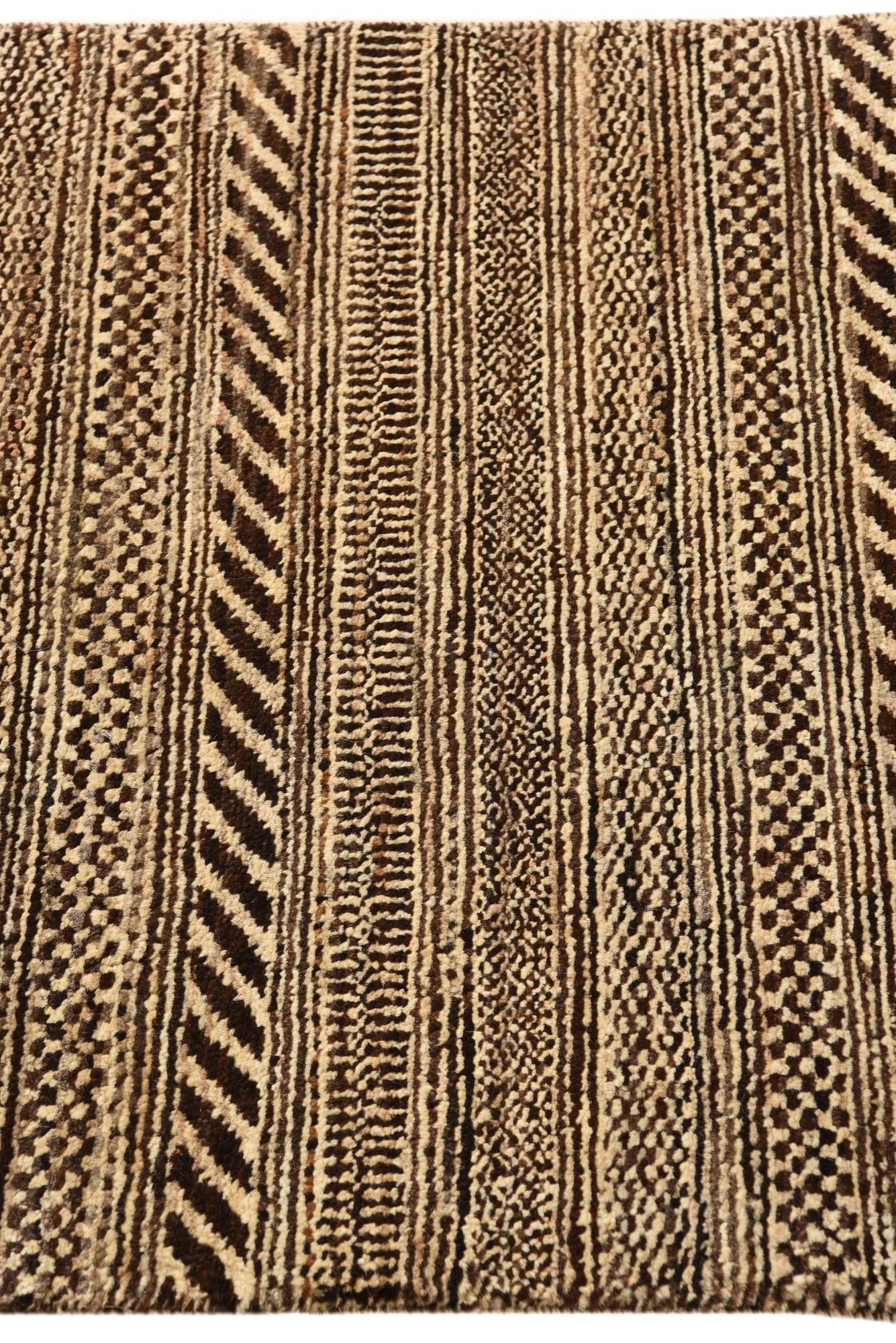 2' 1 x 4' 1 Hand Knotted Kashkuli Gabbeh Oriental Wool Runner Rug