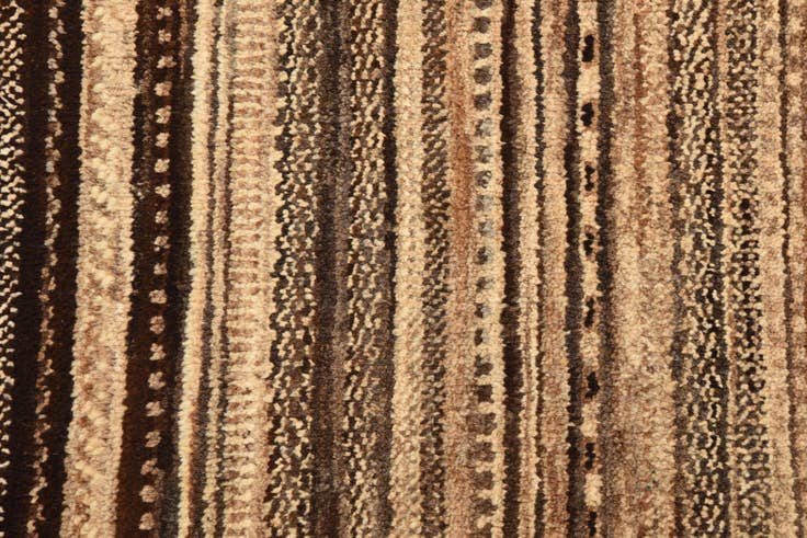 Detail image of 2' 3 x 4' 7 Hand Knotted Kashkuli Gabbeh Oriental Wool Runner Rug