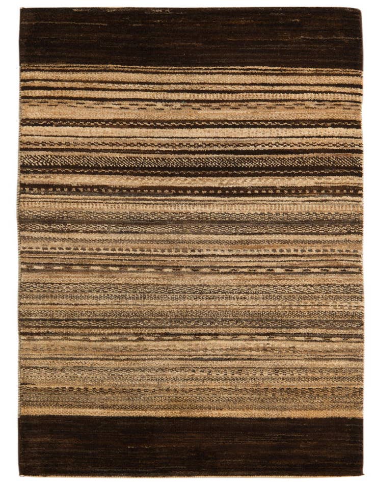 Detail image of 2' 3 x 4' 7 Hand Knotted Kashkuli Gabbeh Oriental Wool Runner Rug