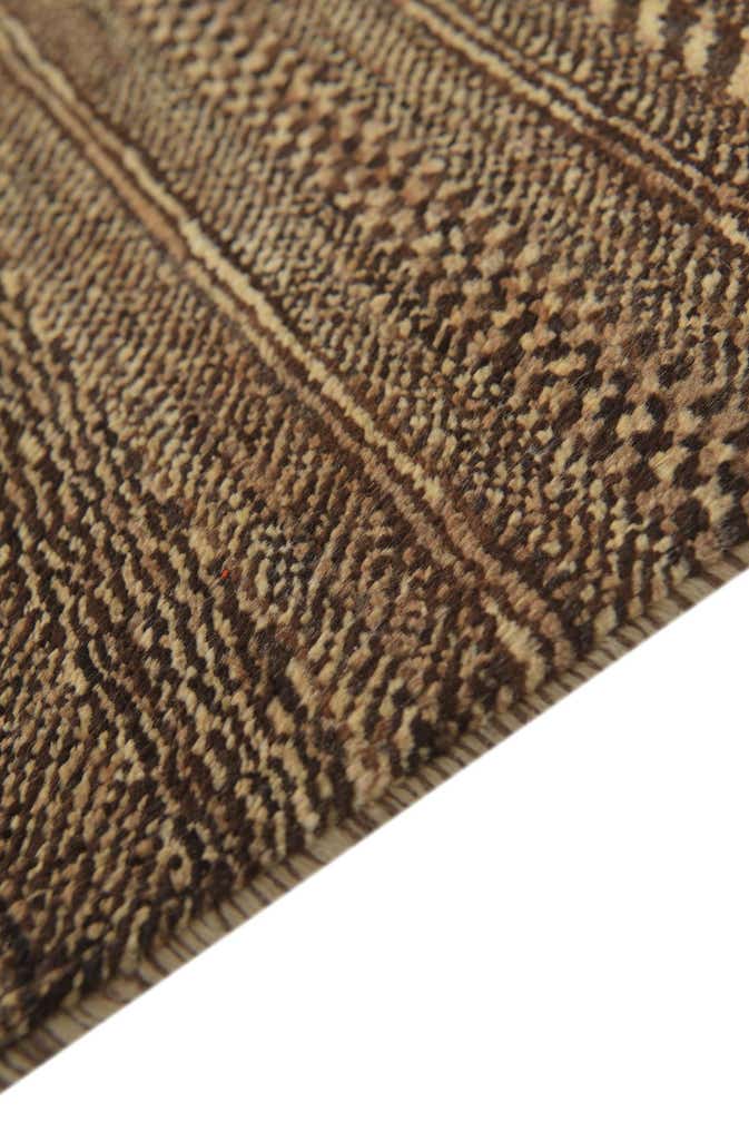 2' 4 x 4' 6 Hand Knotted Kashkuli Gabbeh Wool Runner Rug