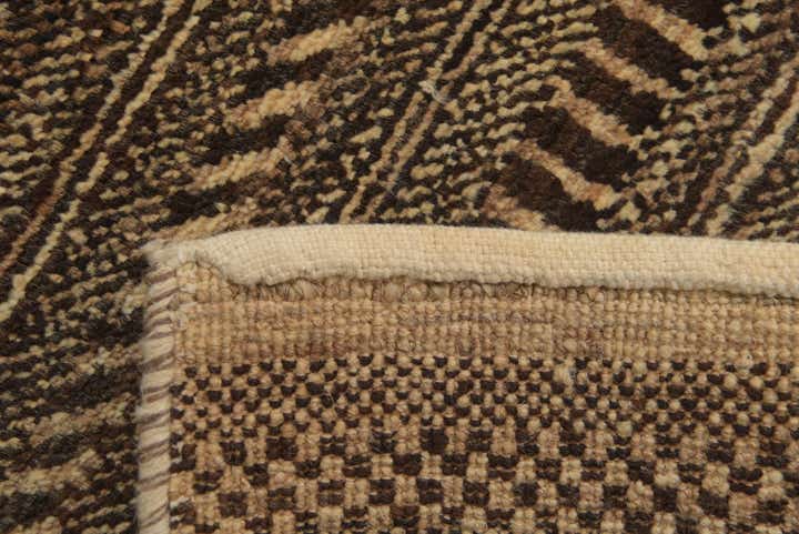 2' 4 x 4' 6 Hand Knotted Kashkuli Gabbeh Wool Runner Rug