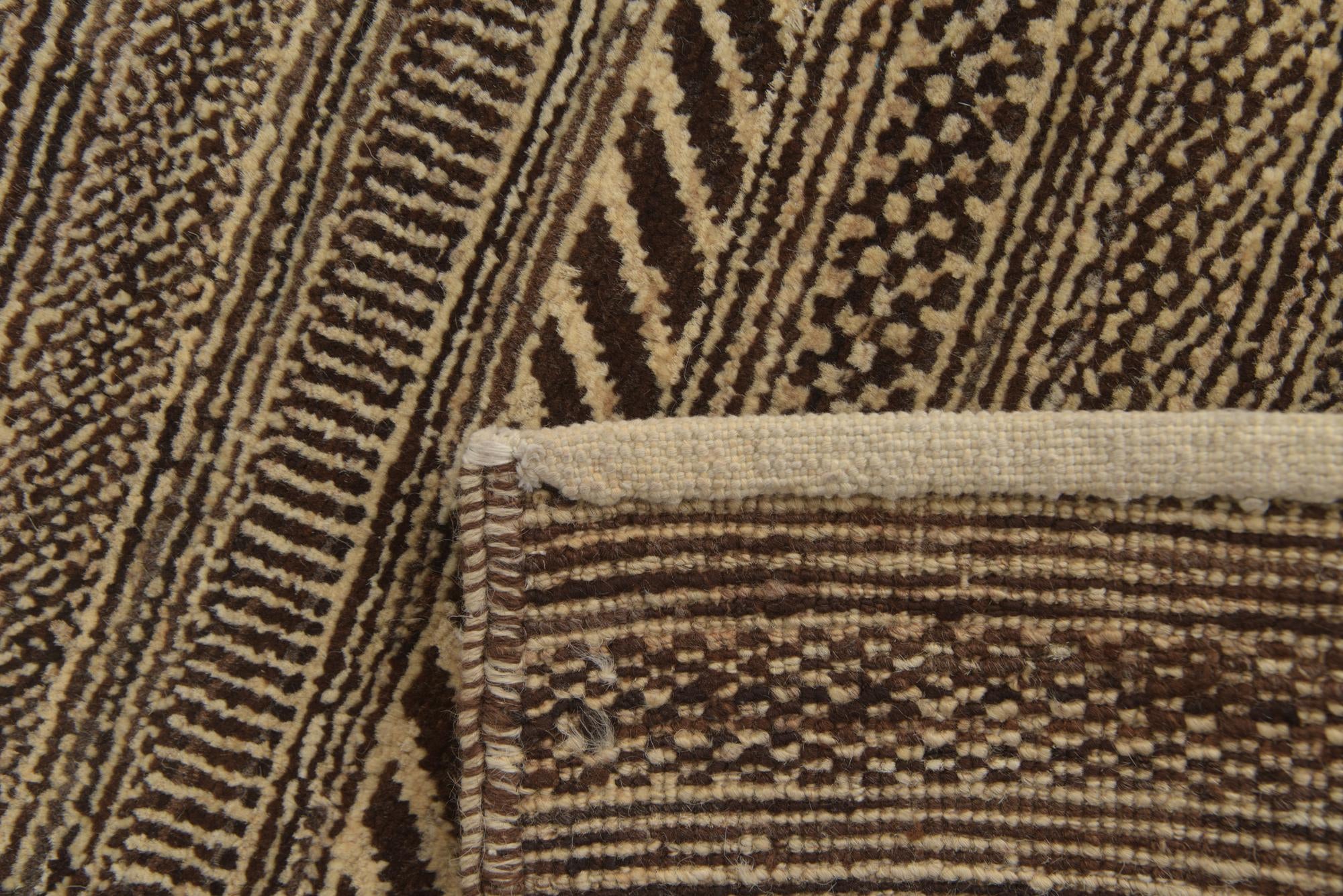 2' 1 x 4' Hand Knotted Kashkuli Gabbeh Oriental Wool Runner Rug