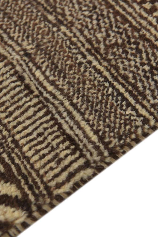 2' 4 x 4' 7 Hand Knotted Kashkuli Gabbeh Oriental Wool Runner Rug