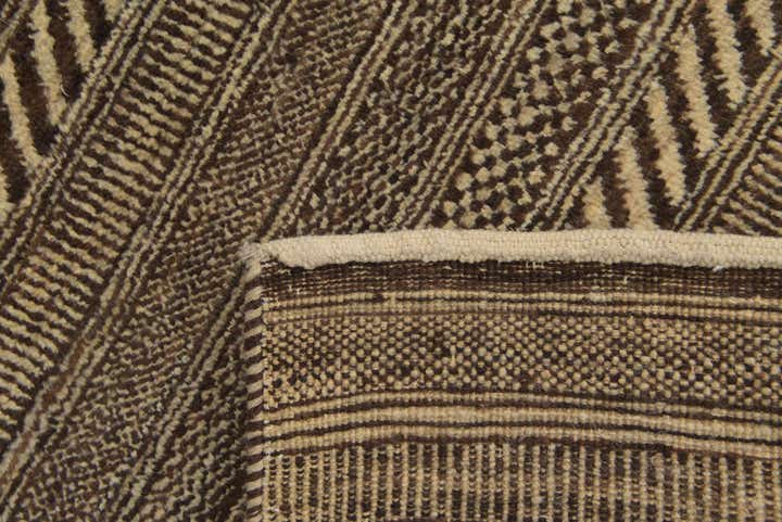 2' 4 x 4' 7 Hand Knotted Kashkuli Gabbeh Oriental Wool Runner Rug