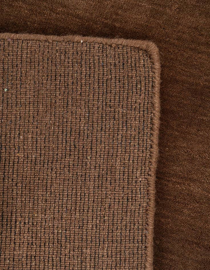 Detail image of 2' 8 x 10'  Hand Knotted Kashkuli Gabbeh Wool Runner Rug