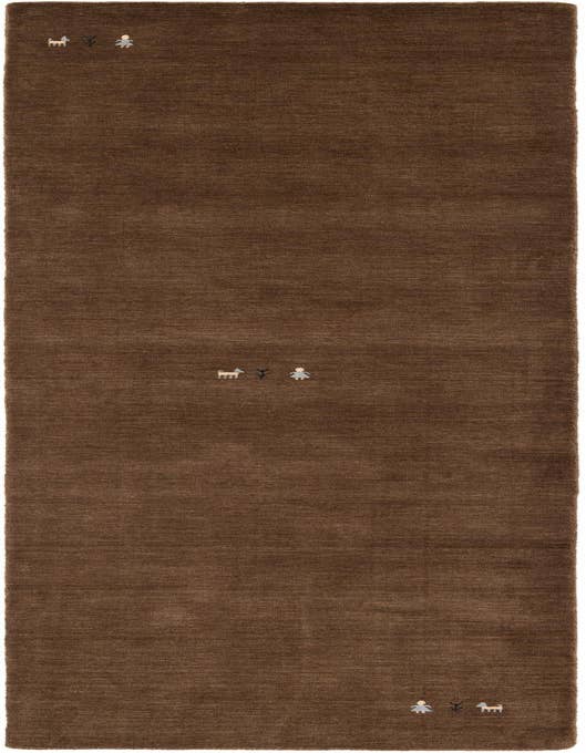 Detail image of 2' 8 x 10' Hand Knotted Kashkuli Gabbeh Wool Runner Rug