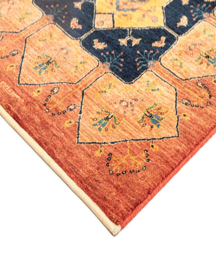 Detail image of 3' x 6' 7 Kashkuli Wool Runner Rug