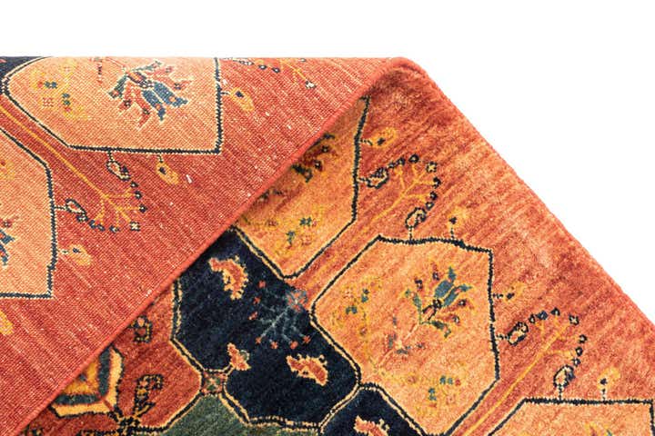 3' x 6' 7 Kashkuli Wool Runner Rug