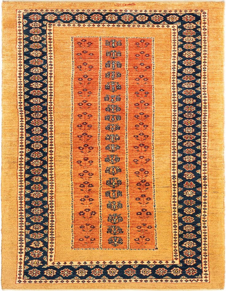 Detail image of 2' 9 x 6' 9 Kashkuli Wool Runner Rug