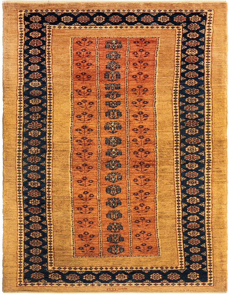 Detail image of 2' 9 x 6' 7 Kashkuli Wool Runner Rug