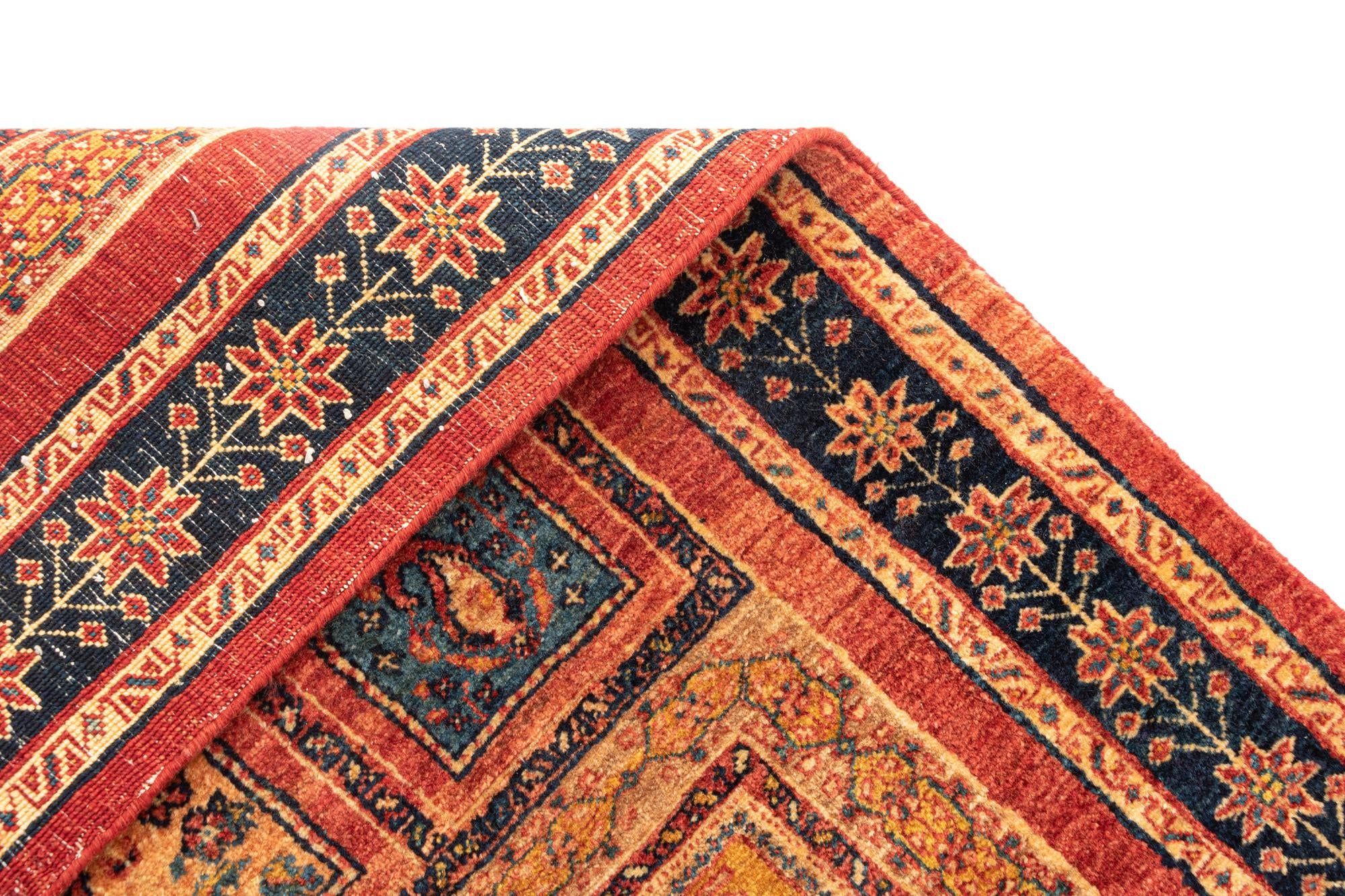2' 10 x 7' 6 Kashkuli Wool Runner Rug