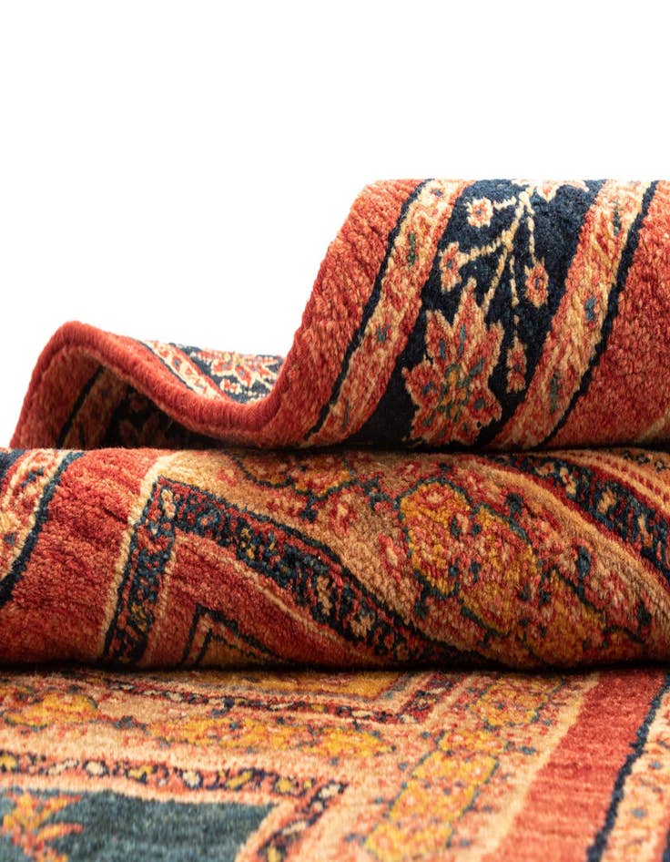 Detail image of 2' 10 x 7' 6 Kashkuli Wool Runner Rug