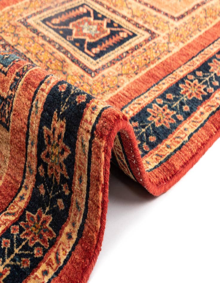 Detail image of 2' 10 x 7' 6 Kashkuli Wool Runner Rug