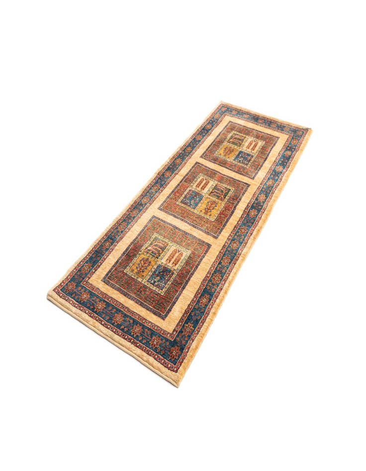 Detail image of 2' 9 x 6' 8 Kashkuli Wool Runner Rug