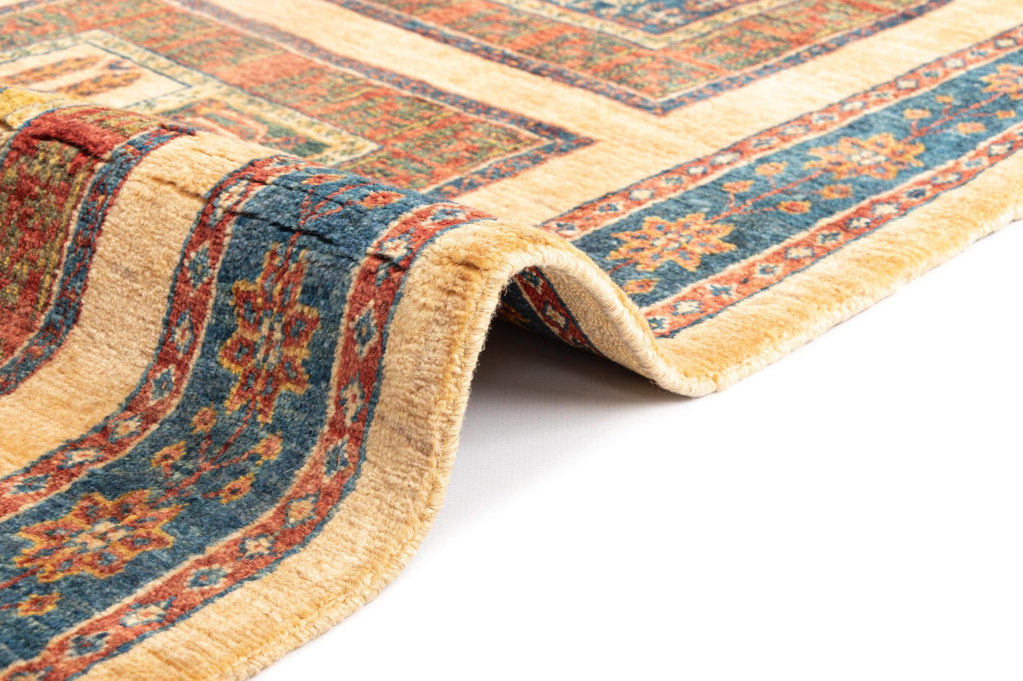 2' 9 x 6' 8 Kashkuli Wool Runner Rug