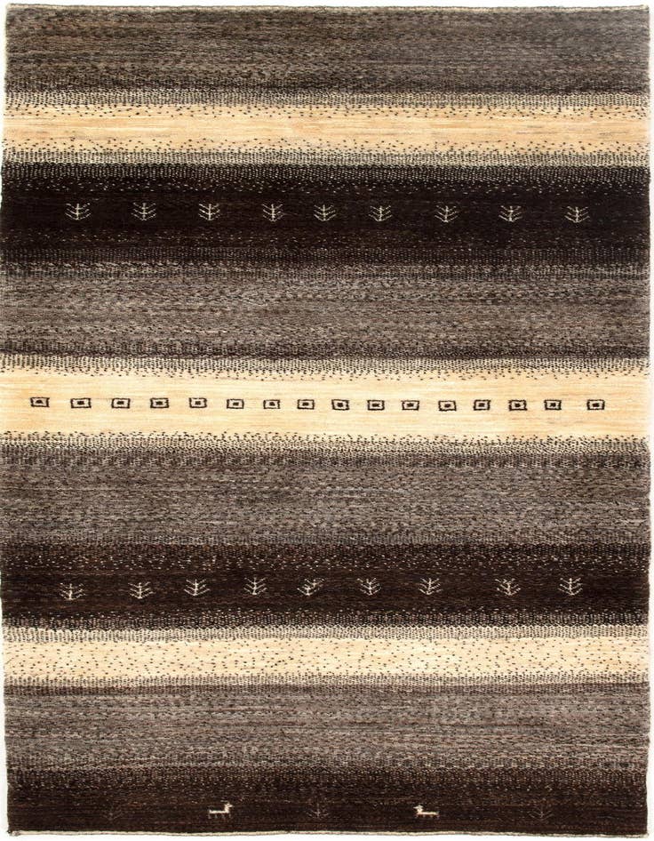 Detail image of 2' 11 x 6' 6 Hand Knotted Kashkuli Persian Runner Rug
