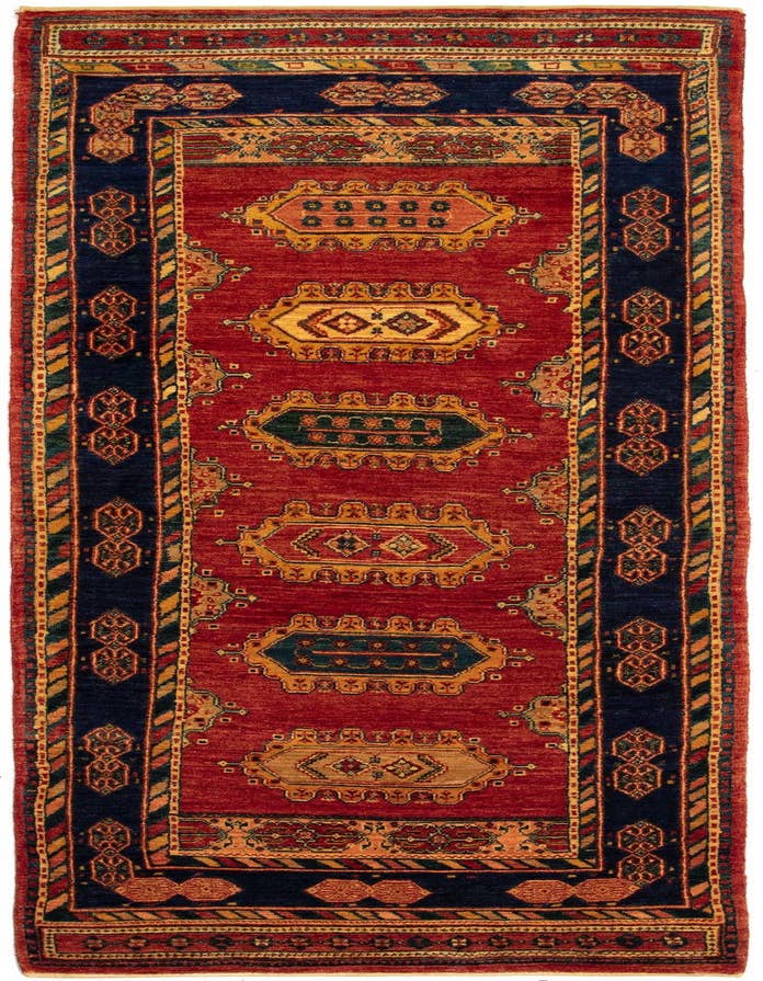 Detail image of 2' 11 x 8' 11 Kashkuli Runner Rug