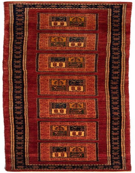 Detail image of 2' 10 x 13' 3 Kashkuli Runner Rug