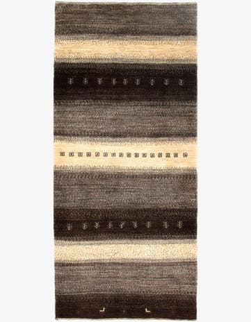 2' 11 x 6' 6 Hand Knotted Kashkuli Persian Runner Rug