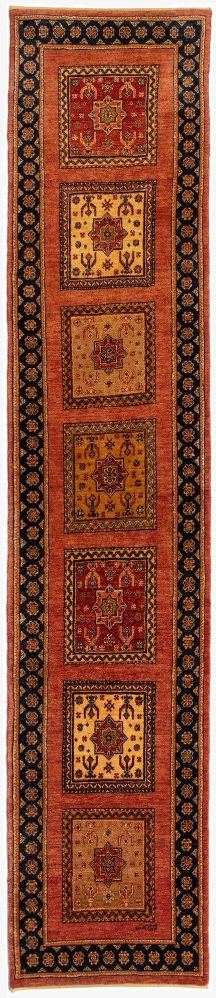 2' 2 x 10' 8 Kashkuli Runner Rug